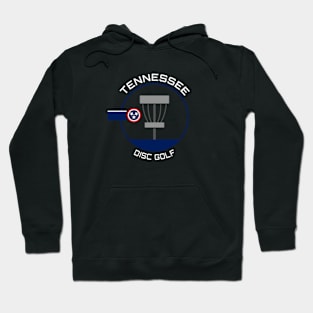 Tennessee Disc Golf - State Flag Dark Hoodie